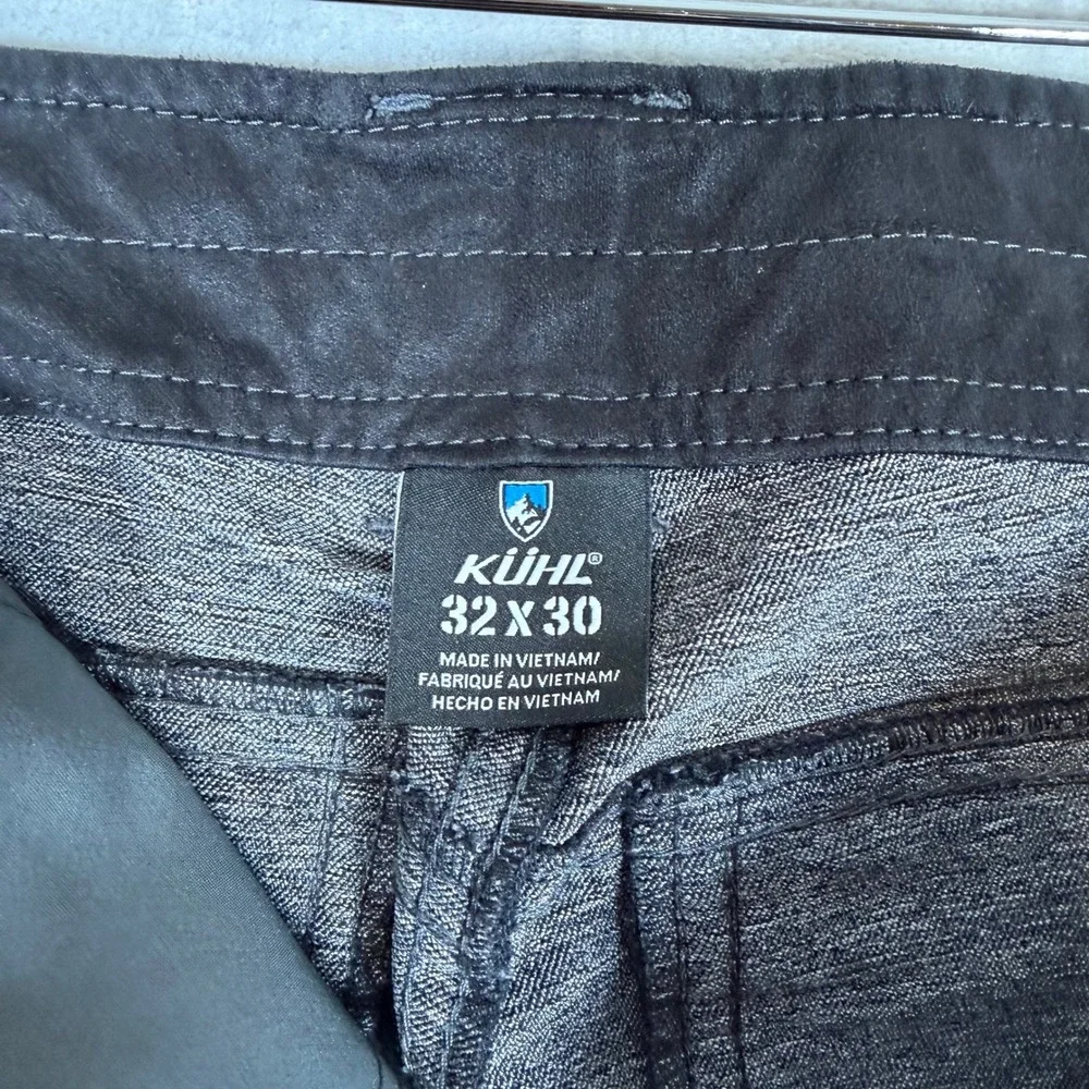 Kuhl Pants Men 32x30 Klash Technical Softshell Hiking Gotham Water Resistant